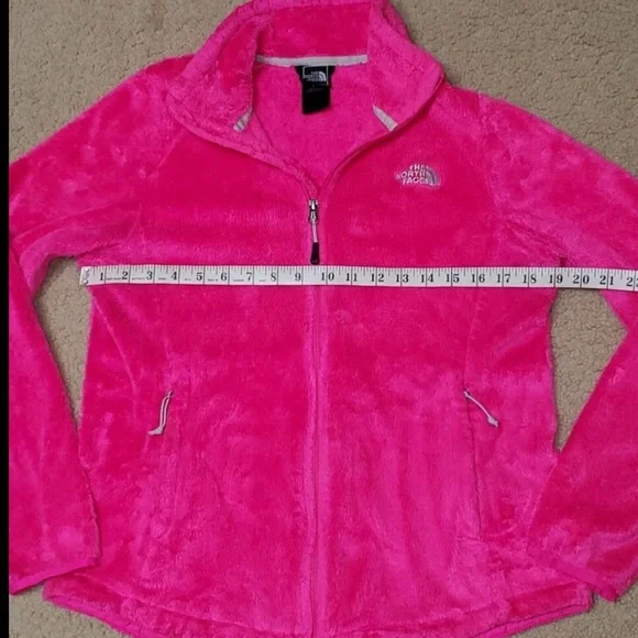 The North Face Osito Brilliant Beautiful Pink Fleece Jacket 🩷 - Picture 6 of 9